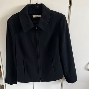 Closet Clearance Plus Size Black Pea Coat